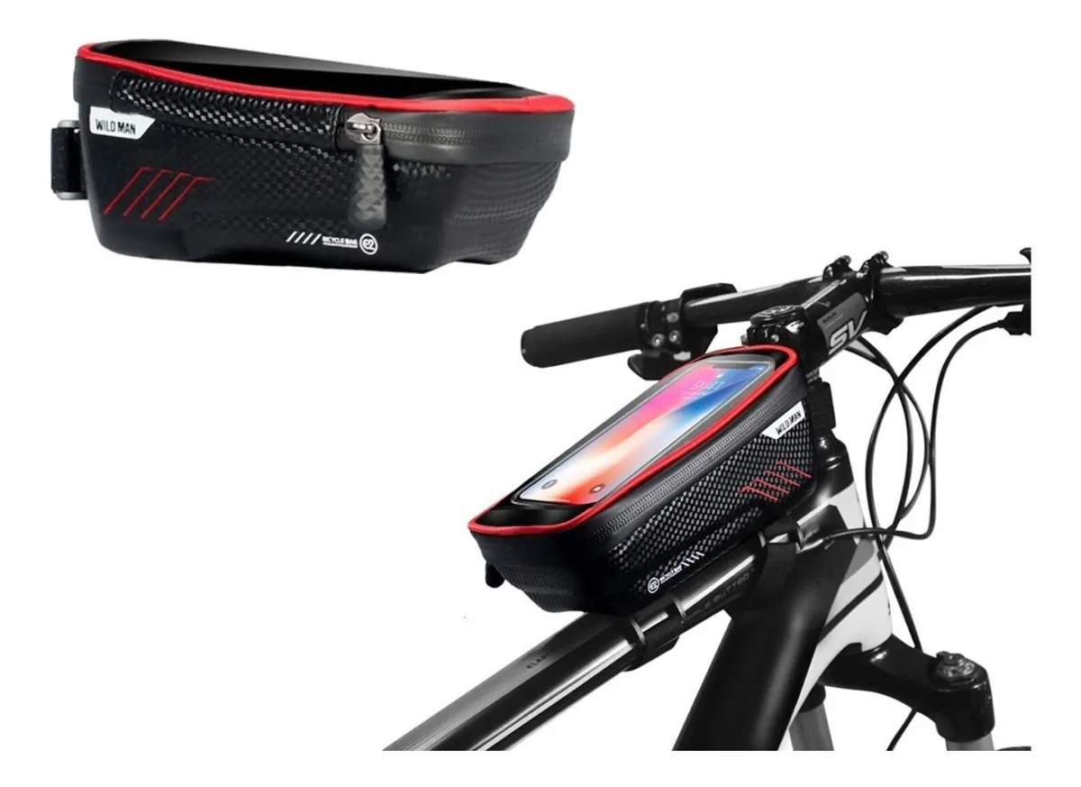 Mochila Porta Celular Touch Para Bicicleta A Prueba De Agua 00 Mochila Porta Celular Touch Para Bicicleta A Prueba De Agua